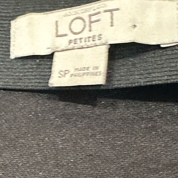 LOFT Gray Skirt Small - Picture 5 of 5